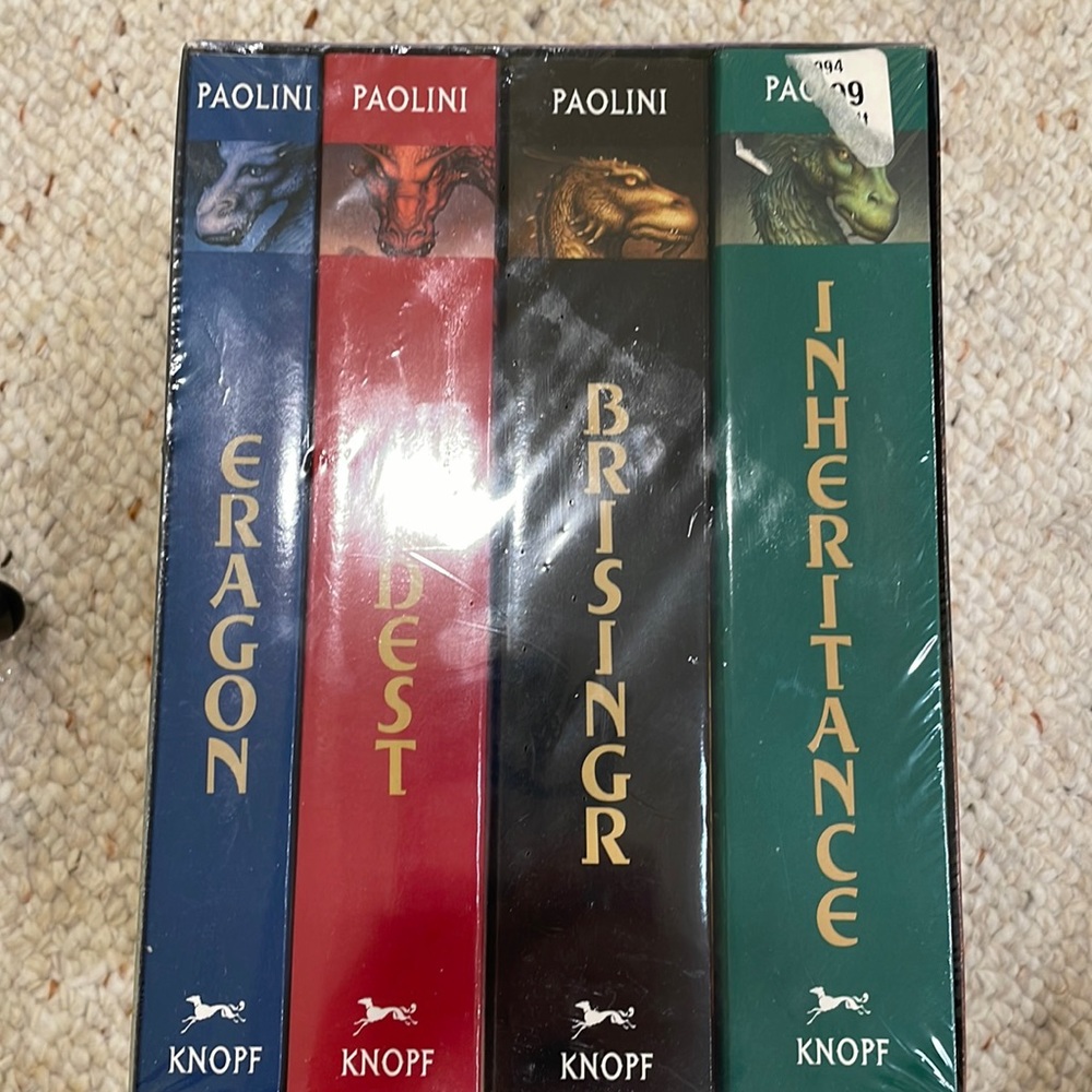 Brand New 4-book boxes set The Inheritance Cycle